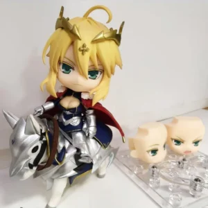 Anime Fate/Stay Night Gsc Saber Cute Action Figure # 1532 Q-Version Toys Model Collection Ornament Pvc Dolls Boys Gifts