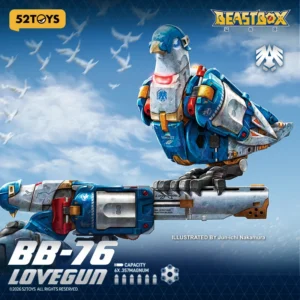 52TOYS BEASTBOX BB-76 LOVEGUN Deformation Dove Toys Action Figure, Collectible Converting Toys