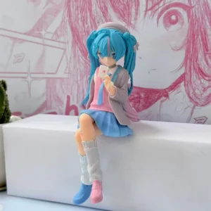 15-20cm Hatsune Miku Game Character Hatsune Cartoon Doll Exquisite Girl Doll Model Toy Home Car Ornament Children Birthday Gift