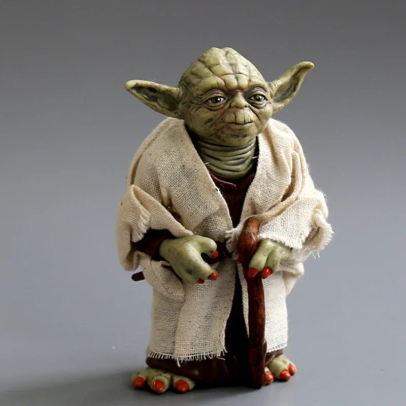 Stars Wars Movies Series Character Scale Model Grand Master Yoda Action Figure Model Desktop Ornament Doll Toys Birthday Gifts