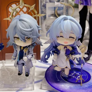 In Stock New GSC Nendoron Honkai Star Rail Robin Sunday Original Anime Figure Models Collection Toys Gifts Desktop Ornament