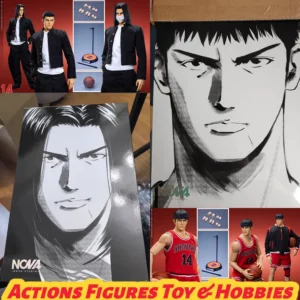 Original Nova Studio Slam Dunk Hisashi Mitsui No.14 1/6 Action Figure Anime Mobile Doll Toy Collectible Ornament Birthday Gift