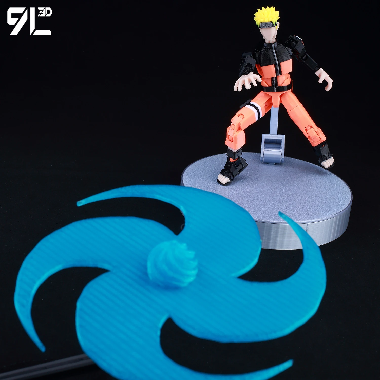 9L3D Printed Multi-Jointed Articulated Figure Dummy13 Lucky 13 Titan 13 Naruto Uzumaki Action Figure Model T13 Anime merchandise