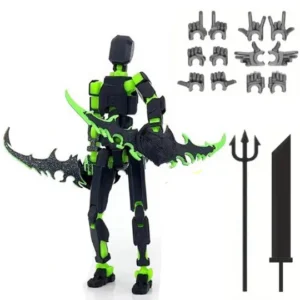 New Lucky 13 Figure Toys Dummy 3D Printed Movable Shapeshift Robot Action Figuras DIY Mannequin Decompression Toys For Boy Gifts