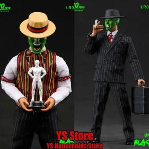 BROTOYS LR009 1/12 Jim Carrey The Mask Cloth Action Figure Magic Comedian Movie Mini Delicate 6" Full Set Soldier Model Collect