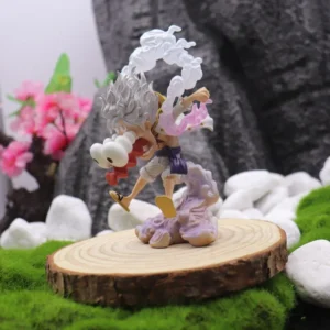 One Piece three 3L Amazing Nika Luffy Anime Action Figure Toys 12CM Car Decoration