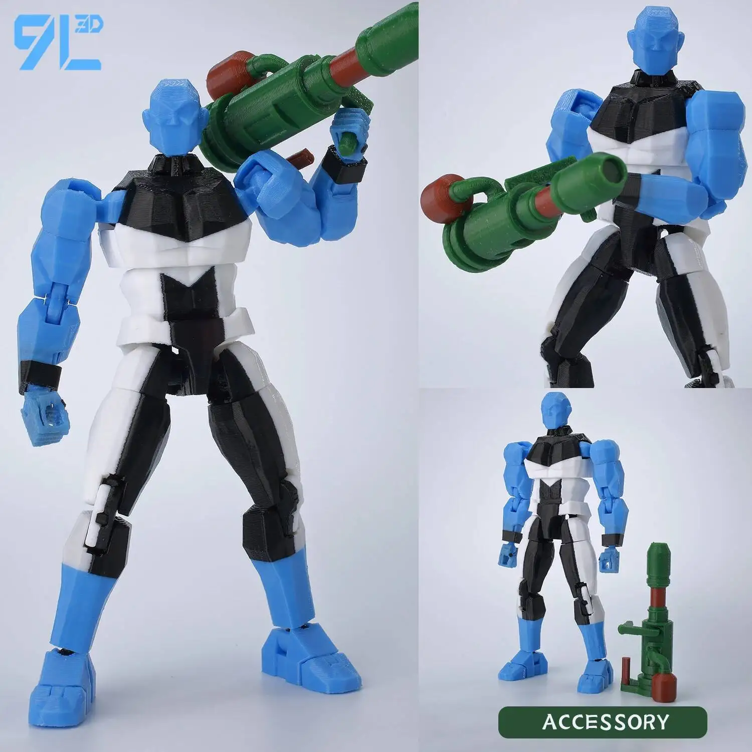 9L3D Printed Superheroes Invincible 2.0 Anime Multi-Jointed Shapeshift Toys Action Figures Mannequin Model Ornaments Gifts - Image 7