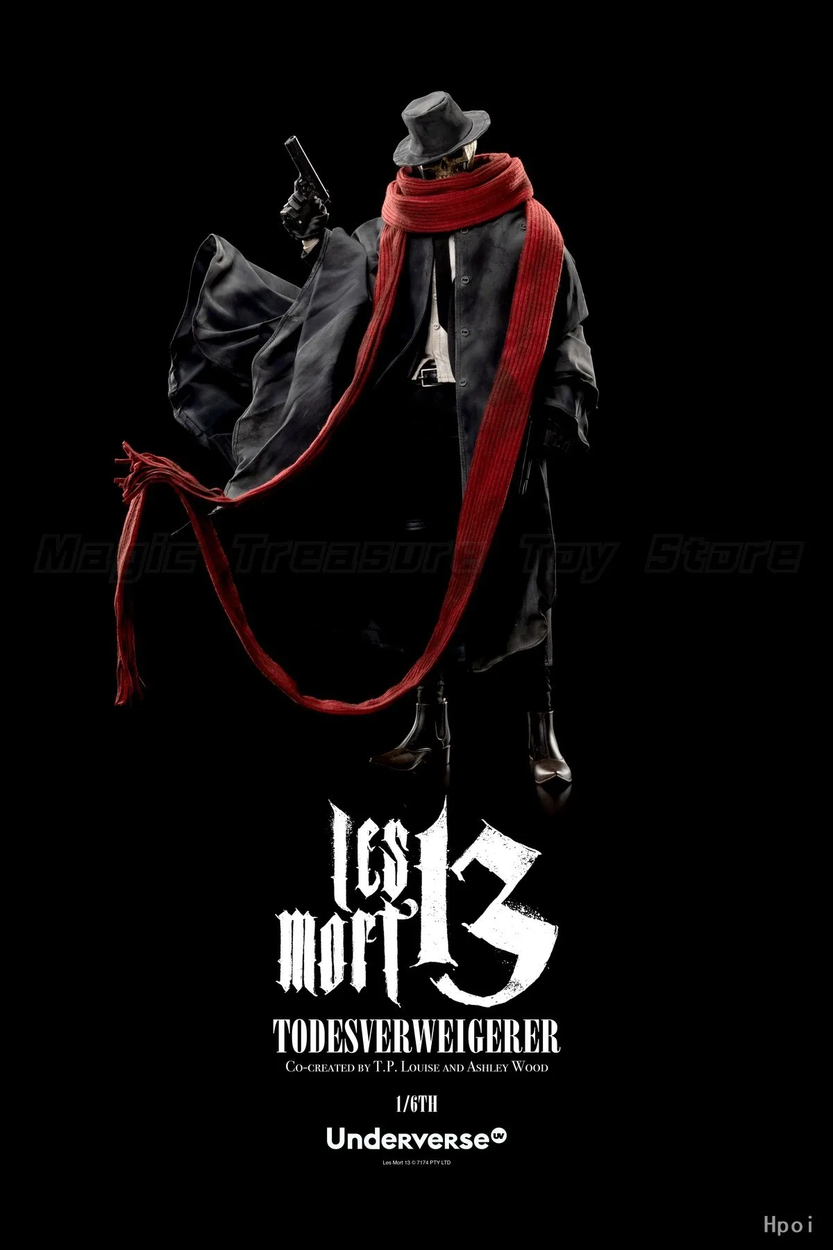 【In Stock】Original Underverse LES MORT 13 1/6 Action Figure Ornaments Gifts Toys