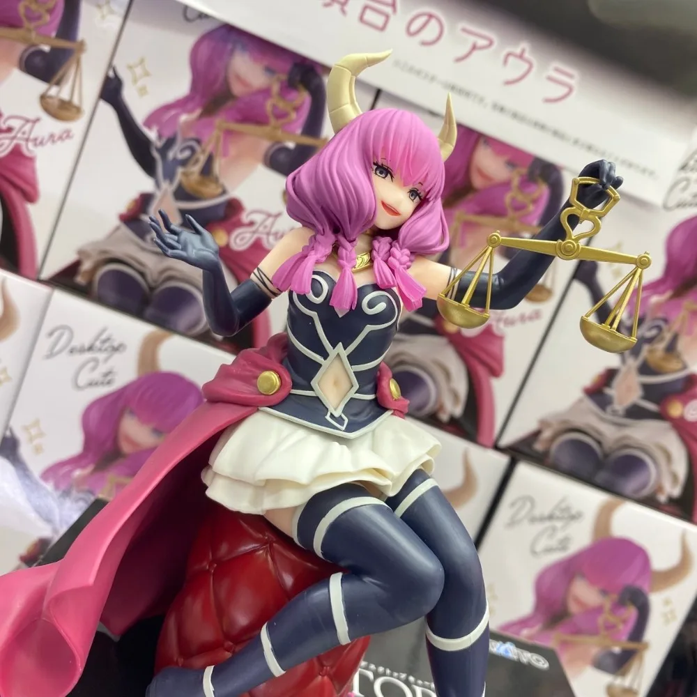 In Stock Taito Original Genuine Anime Frieren:Beyond Journeys End Aura 13cm Collections Model Toys Desktop Cute Figure Xmas Gift