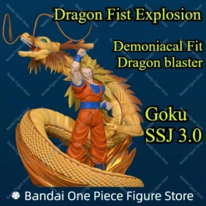 New Product Demoniacal Fit SHF Dragon Ball Z GT Super Saiyan SSJ Goku Dragon Blaster Dragon Fist Explosion Anime Action Figure