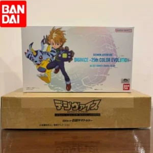 Bandai 2026 Original Digimon Adventure 02 Figure Monster Scsa D3 Scsa Gold Machine V-Mon Wormmon Animation Digivice Model Toys