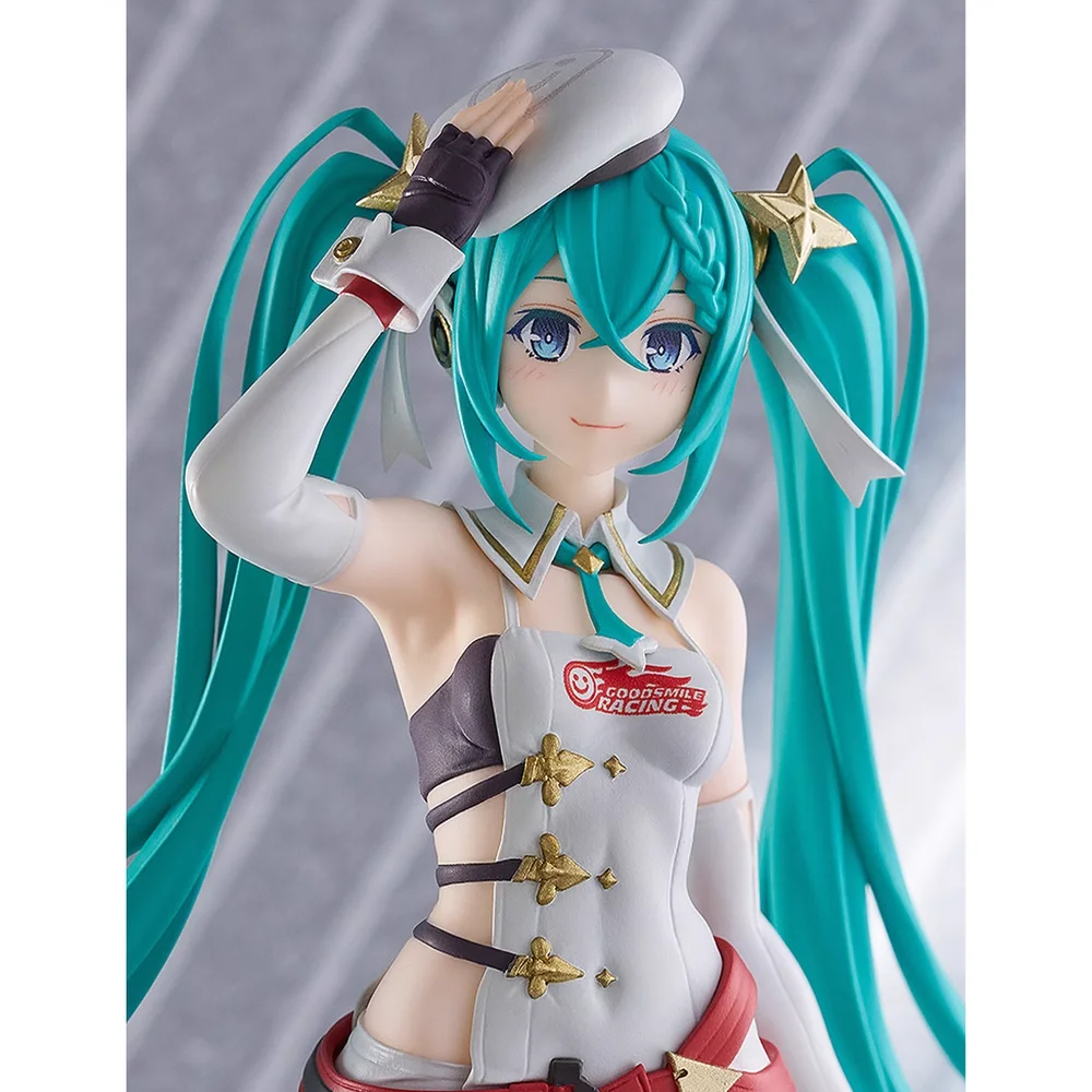 In Stock POP UP PARADE RACING MIKU Racing Sound 2023 Figure Scenery Ornament Model Action Figure Collection Gift - Image 3