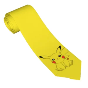Pokemoned Neckties Men Women 8 cm Cute Cartoon Neck Tie for Men Slim Classic Daily Wear Cravat Wedding Accessories Business