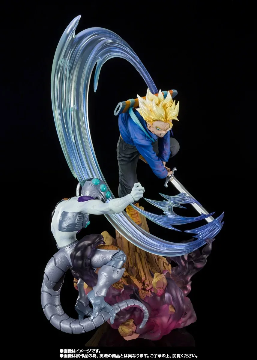 Adults Fun BANDAI Tamashii F.Zero Dragon Ball Ultimate Battle Trunks Vs Mecha Frieza Limited Edition Collectible Figure - Image 5