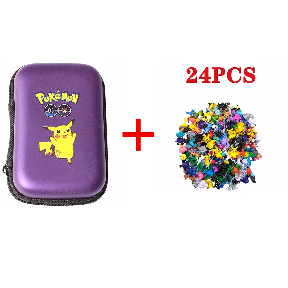 144 Pocket Monsters Toy Anime Pikachu Action Doll Storage Bag Flash Card Collection Bag Children's Christmas Gift - Image 7