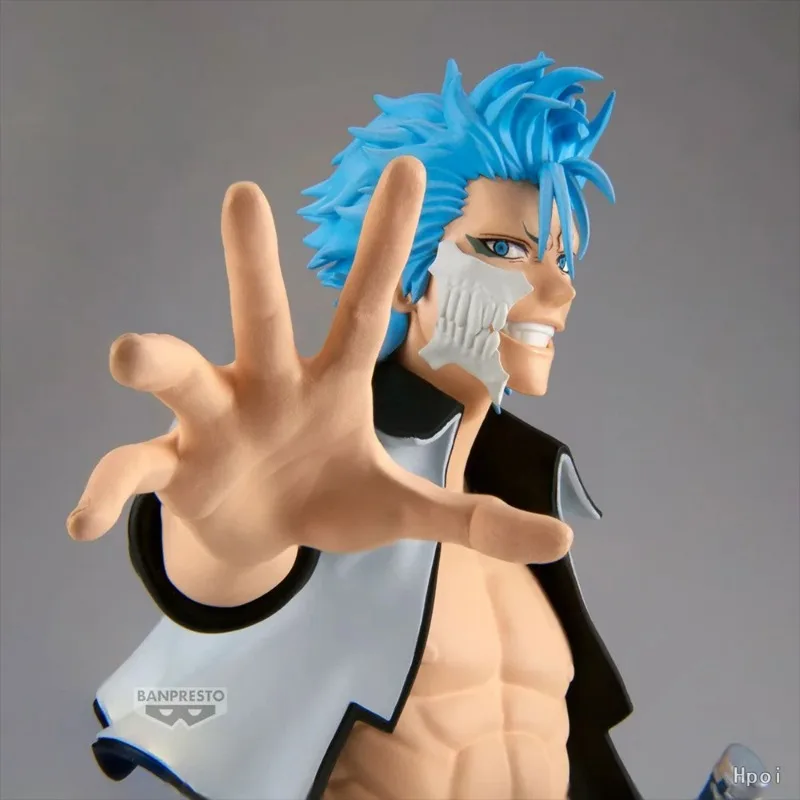 In Stock Bandai Genuine BANPRESTO Bleach MAXIMATIC Grimmjow Jaegerjaques Figure Anime Model Toy Collection Toys