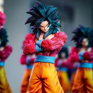Anime Dragon Ball Z SSJ4 Goku Figure DBZ Super Saiyan 4 Son Goku Action Figure Statue Collection Model Toy Gift