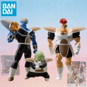 In-stock Bandai SHF Dragon Ball Ginyu Force Captain Recoome Burter & Guldo 1/12 Action Figures Model Collectible Gift