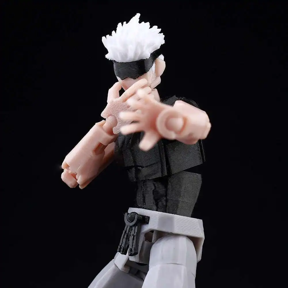 9L3D Printed Jujutsu Kaisen 3D Mini Figures, Satoru Gojo & Geto Suguru Action Model, Anime PVC Collectible Statue, Gift for Fans - Image 3