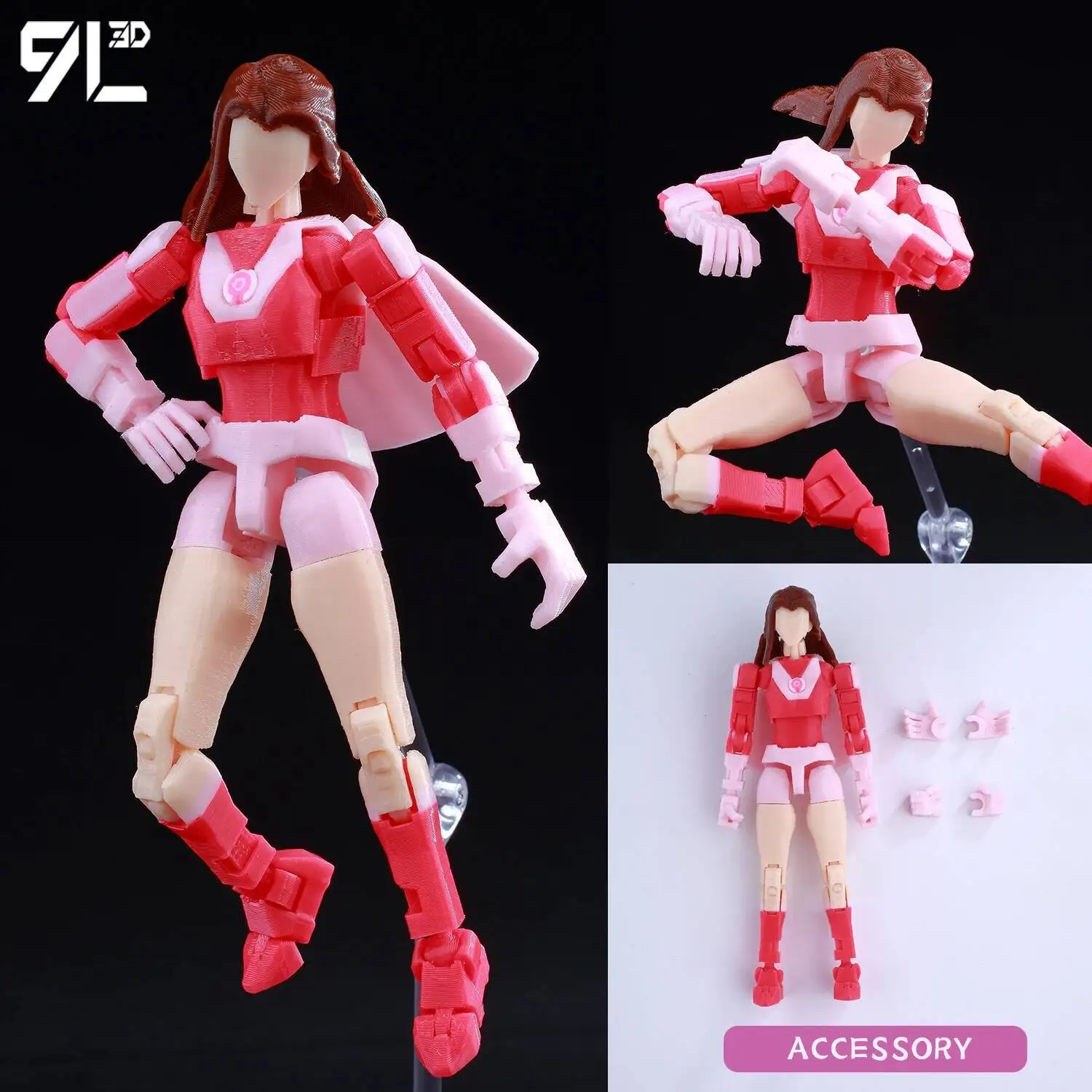 9L3D Printed Superheroes Invincible 2.0 Anime Multi-Jointed Shapeshift Toys Action Figures Mannequin Model Ornaments Gifts - Image 22
