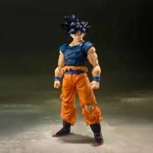 Bandai Dragon Ball Super Son Goku Ultra Instinct Sign Shf Super Saiyan Joint Action Figure Toy Model Doll Ornament Toys Gifts