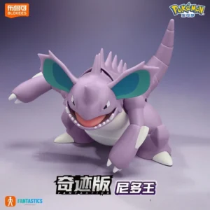New BLOKEES Building Block Figure Nidoking Pokémon Charizard Pikachu Lucario Figurine Movable Model Collection Surprise Toys