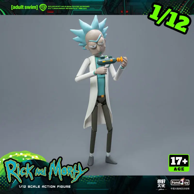 In Stock Brand Fondjoy Genuine Action Figure Adult Swim Anime Action Figures Figurine 1/12 Model Toy Joint Movable Gift Toys New - Image 6