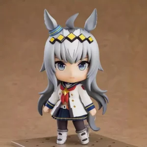 10cm Umamusume Mini Figure Set Anime Desktop Collectible Statues with Base Cute Race Girl Figures for Fans 6pcs