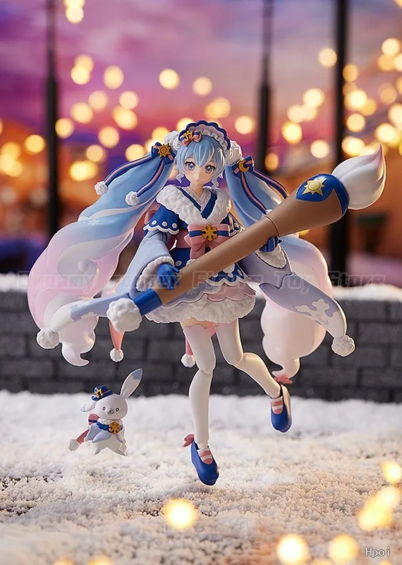 【In Stock】Original Max Factory GSC Figma #EX-067 Piapro Characters Snow Miku Serene Winter Ver Action Figure Model Collection