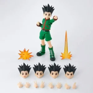 New In Stock S.H.F Iguarts Anime Hunter X Hunter Killua Zoldyck Gon Freecss Action Figure Toys Pvc Model Collection Joint Doll