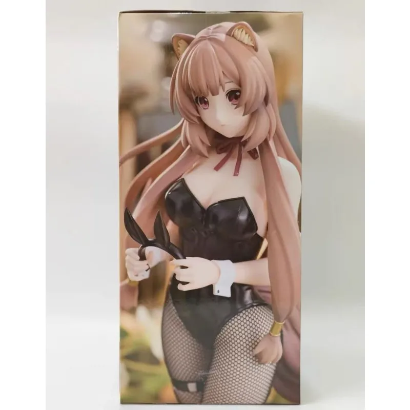 In Stock Original FuRyu The Rising of The Shield Hero BiCute Bunnies Raphtalia 30cm PVC Anime Figure Toy Gift Ornament
