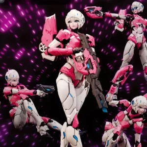 Hot Sale Md002 Furai Model Figure Arcee Anime Figures Autobot Cee Action Figurine Rooms Decoration Toy Xmas Gifts Birthday Gifts