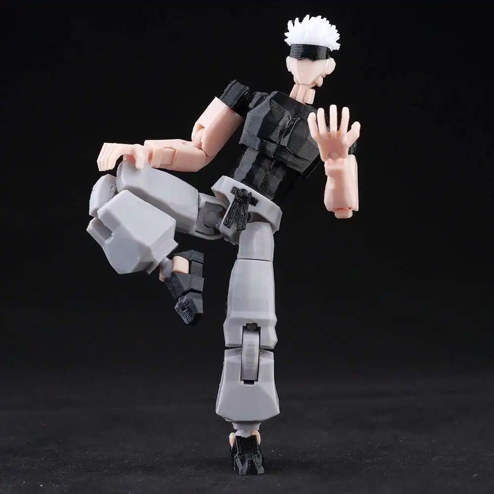 9L3D Printed Jujutsu Kaisen 3D Mini Figures, Satoru Gojo & Geto Suguru Action Model, Anime PVC Collectible Statue, Gift for Fans - Image 4