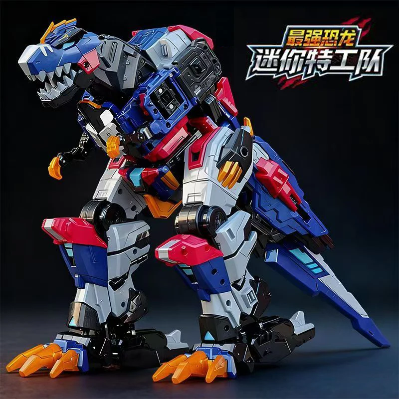 MiniForce Penta X Ranger Transformation Robot Bot REX KAISER Model Mini Force Deformation Combiner Action Figure Toys Gift