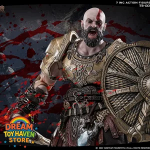 Deluxe Edition TAKETHAT Brotoys TB001 1/12 Scale Male Soldier Kratos God Of War 7Inch Action Figure Model Collectible Dolls