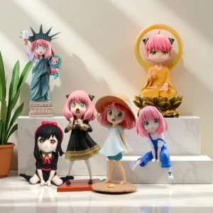 Anime Spy×family Figure Dolls Yor Forger Figurine Cute Anya Forger Figures Model PVC Collection Desktop Perimeter Toys Gifts