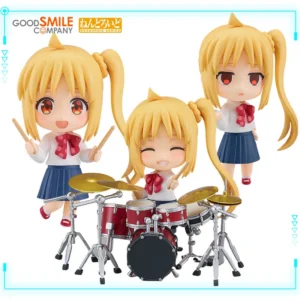 GSC Original Genuine Nendoroid 2242 Anime Bocchi The Rock Ijichi Nijika 10cm Q Version Collections Model Toy Action Figures Gift