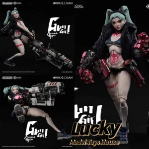 1/12 Gun Gir Jessica Action Figure Collection Gothic Style Movable Body Design 6inch Full Set Romankey X COWL Soldier Model Gift