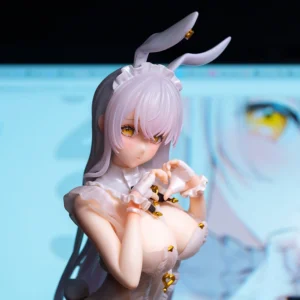 26CM Bunny Girl Lucille 1/7 Ver. PVC Action Figure Sexy Anime +18 Uncensored for Adult Collection Christmas Gift Model Toys
