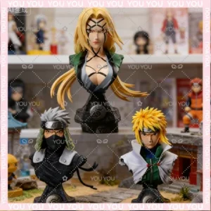 10-14cm Anime Naruto Figure Sasuke/Kakashi/Tsunade/Namikaze Minato Figure PVC Statue Model Collectible Decoration Toys Gifts