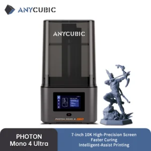 ANYCUBIC Photon Mono 4 Ultra LCD 3D Printer 7" 10K High Precision UV Resin 3D Printing 2.2L Build Volume Size 236mm*231mm*430mm