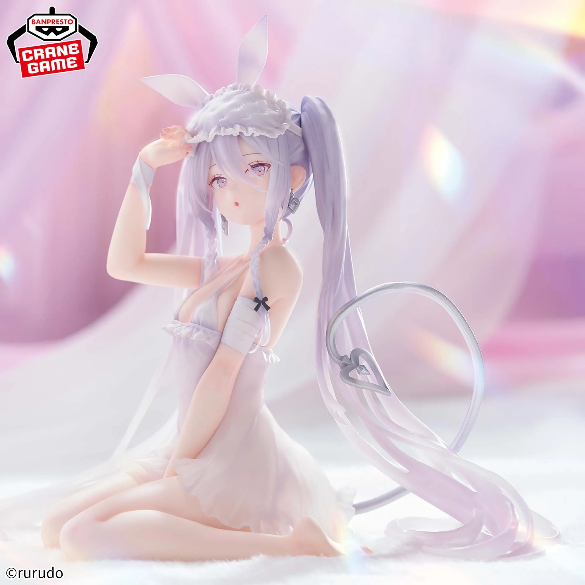 In Stock Original BANPRESTO ESPRESTO rurudo Sleepy Bunny Sugar Figure Anime Model Genuine Boxed Toy