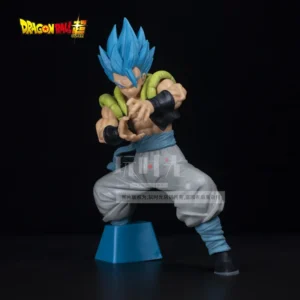 18CM Dragon Ball Z Super Saiyan Blue Gogeta Figure Toys Anime DBZ PVC Figurines Collection Model Desktop Decoraction Gifts Kids