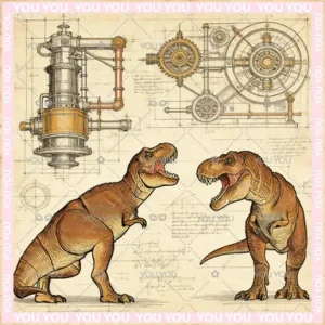 In Stock Nanmu Studio Tyrannosaurus Rex 3.0 Jurassic Dinosaur Nanmu Tyrannosaurus Action Figure Toy Gift Series Collection