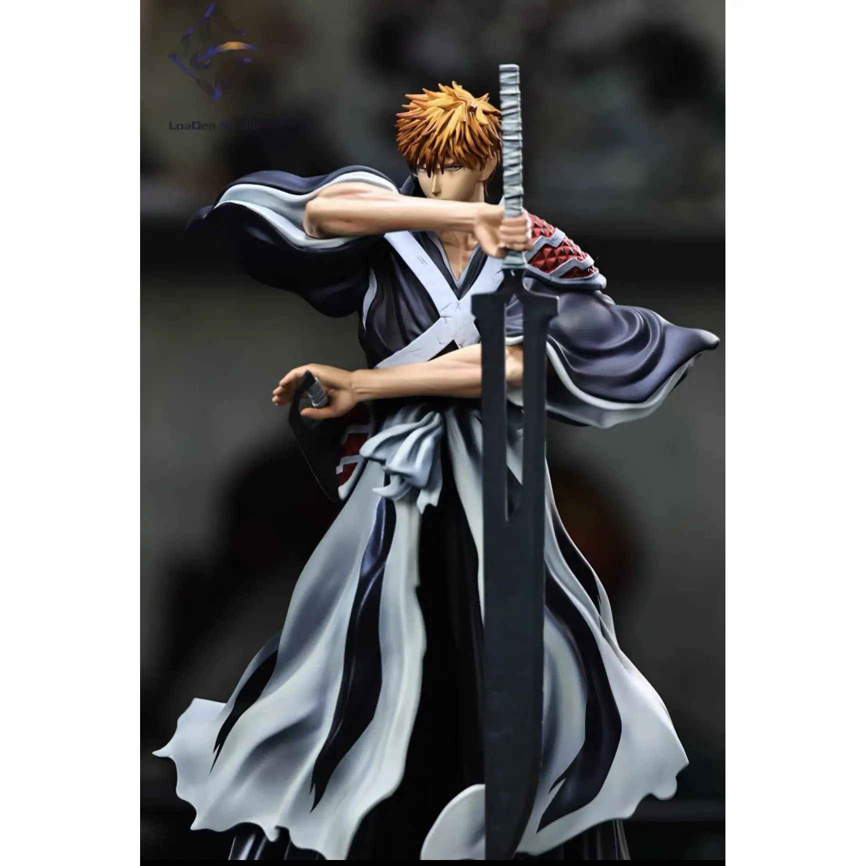 32cm Anime Kurosaki Ichigo Figure Bleach Action Figures Pvc Model Doll Collection Statue Desk Decoration Toys Birthday Gifts ﻿
