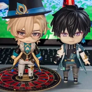 GSC Honkai Star Rail Nendoroid - Dan Heng, March 7th, Aventurine, Blade, Robin Figures Set (Official Anime Clay Doll)