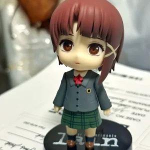Nendoroid 2356 Iwakura Lain Q Version Anime Posable Action Figure Collectible Model Desktop Decoration For Anime Collectors