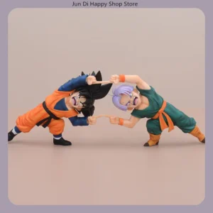 Dragon Ball Gotenks Fusion Dance 10cm Anime Figure Statue Desktop Decoration Gift​