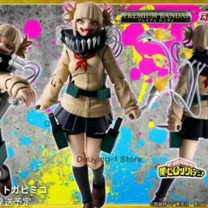 Pre-sale Bandai Original SHF My Hero Academia Toga Himiko  Anime Action Collection Figures Model Toys PVC Gift