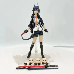 Anime Arknights figma 525 Chen Action Figure PVC Model Collecetion Toy Brinquedos